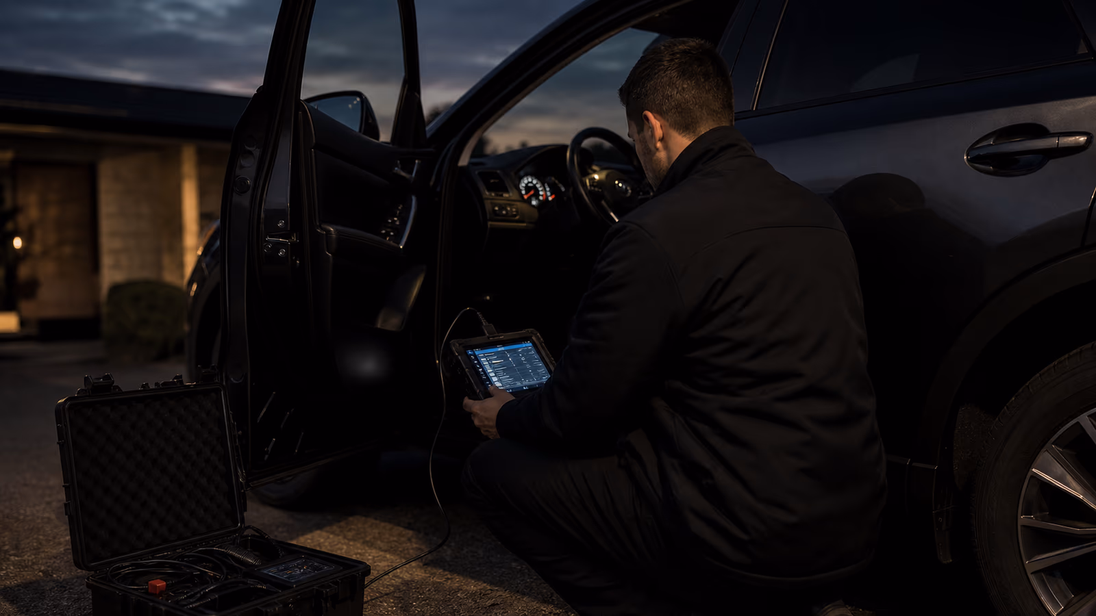 ECU Replacement Key Matching service visual